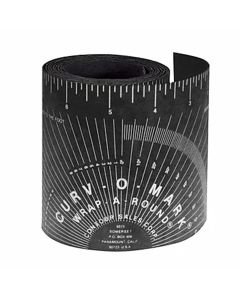 SRW14756 image(0) - Jackson Safety XX-Large Wrap-A-Round Pipe Ruler - Black