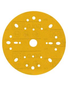 MMM09288 image(0) - 3M  Hookit Gold Abrasive Disc 09288, 400, 6-inch (150mm), Dust-Free