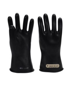 OBRRG-B-C00-R11-8 image(0) - Oberon Gloves - Rubber Electrical - Class 00 - Length: 11" -  Rolled Cuff - Size: Regular - 8