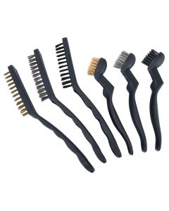 WLMW4950 image(0) - Wilmar Corp. / Performance Tool 6 pc. Detailing Brush Set