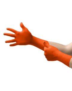 ASL93800010 image(0) - Ansell TOUCHNTUFF 93800 ORANGE 18 MIL CHEMICAL SIZE XL