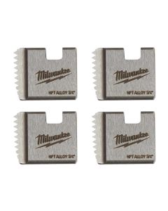 MLW48-36-1104 image(0) - Milwaukee Tool Milwaukee 1-1/4 Inch ALLOY NPT Portable Pipe Threading Dies
