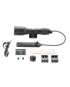 STL88071 image(0) - Streamlight ProTac Rail Mount HL-X Long Gun Light - Includes remote switch, tail switch, remote retaining clips, M-LOK mount, mounting hardware, SL-B26 USB battery pack and USB cord - Box - Black