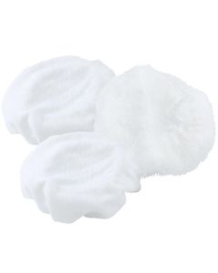 WLMW50055 image(0) - Wilmar Corp. / Performance Tool 3pc 6" Polishing Bonnets