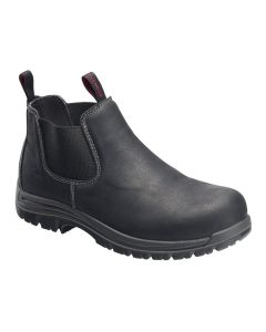 FSIA7111-8W image(0) - Avenger Foreman Romeo Series - Men's Mid Top Slip-On Boots - Composite Toe - IC|EH|SR|PR - Black/Black - Size: 8W