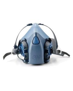 MMM37082 image(0) - 3M 37082 7500 Series Disposable Half-Mask Respirator, Medium, NIOSH Approved (Y/N): Yes
