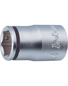 KKN4450M-27 image(0) - Ko-ken USA 4450M-27 1/2 Sq. Dr. Socket 27mm Nut Grip Length 40mm