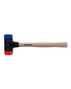 WIH83240 image(0) - Wiha Tools Split Head Mallets 1.4 lbs 1.5" Face x11" Oal Hard Soft Faces