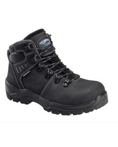 FSIA7450-6W image(0) - Avenger Work Boots Foundation - Women's Boots - Carbon Nano-Fiber Toe - IC|EH|SR|PR - Black/Black - Size: 6 - E - (Wide)