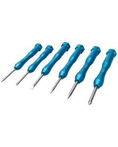 WLMW80032 image(0) - Wilmar Corp. / Performance Tool 6 pc. Aluminum Precision Screwdriver Set