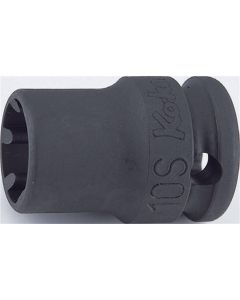 KKN13401LH-5S image(0) - Ko-ken USA 13401LH-5S 3/8 Sq. Dr. Socket 5S Length 32mm