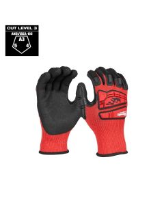 MLW48-73-8130 image(0) - Milwaukee Tool Impact Cut Level 3 Coated Nitrile Dipped Glove - S