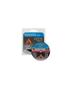 HIT520-5 image(0) - High Teck Products 520-5 Cut-Off Wheel, 3 in Dia x 3/16 in in THK, 3/8 in Center Hole, Aluminum Oxide