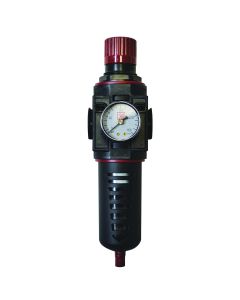 RTCFR500G image(0) - Reading Technologies  FR500-G Filter/Regulator, 1/2 in Inlet/Outlet, 80 scfm, 5 um, 120 deg F Maximum, 180 psig Maximum Supply
