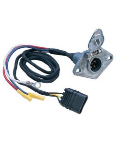HPK47165 image(0) - Hopkins Manufacturing 6-WIRE ROUND TRAILER METAL