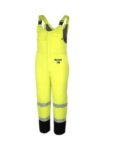 OBRZFJ309-5XL image(0) - Oberon  Safety Overalls - FR/Arc-Rated - PU/Cotton - Hi-Viz Yellow - Size: 5XL