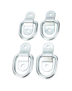 WLMW1882 image(0) - Wilmar Corp. / Performance Tool 4pk Flip Ring Anchors, 400lbs