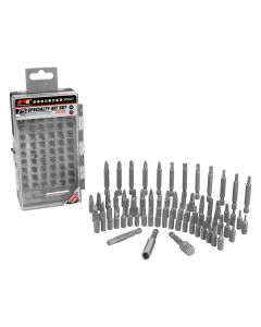 WLMW9027 image(0) - Wilmar Corp. / Performance Tool 75 pc. Specialty Bit Driver Set