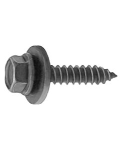 AVC12738 image(0) - AUVECO 12738 Hex Washer Head Sems A/AB Point Tapping Screw, M4.2 x 1.41 mm Screw x 20 mm L, Phosphate
