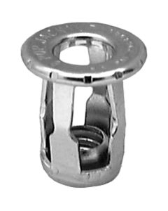 AVC12997 image(0) - AUVECO METRIC JACK NUTS M6-1.0 THREAD ZINC PLATED