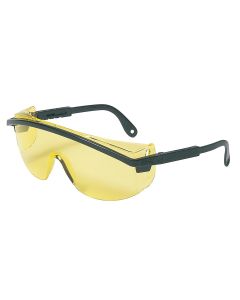 UVXS145 image(0) - Uvex GLASSES, BLACK FRM, AMBER LENS