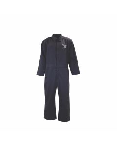 OBRBSA-CBX7NB-RM image(0) - OBERON Coveralls - Arc Flash & Flame Resistant Basic - 8 Cal BSA - Color: Navy Blue - Size: Medium