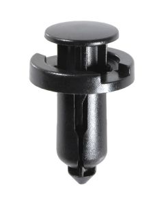 AVC20564 image(0) - AUVECO 20564 Push-Type with Drive Pin Front and Rear Bumper Retainer, 20 mm Dia Head x 18 mm L Stem, Nylon, Black