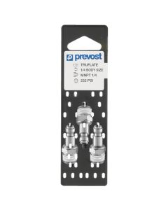 PRVURP066251P3 image(0) - Prevost URP 066251P3 Automotive Interchange Parallel Plug on Plate, 1/4 in, Tapered MNPT, Treated Steel