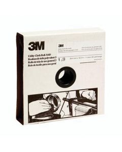 MMM19781 image(0) - 3M 19781 314D Series Utility Cloth Roll, 1 in W x 20 yd L, P120 Grit, Fine Grade, Aluminum Oxide