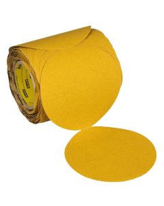 MMM09350 image(0) - 3M  Stikit Gold Abrasive Disc Roll 09350, 80D, 8-inch (203mm), No Hole