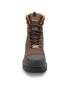 FSIA7384-7-4E image(3) - Avenger Work Boots Hammer MAX Tall Insulated - 8" 600 Gram - Men's - CN|EH|PR|WP|IN|HR|SR|B&W - Brown - Size: 7 - 4E  - (Ultra Wide)