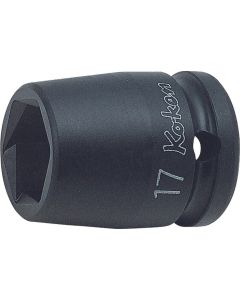 KKN14465M-15 image(0) - Ko-ken USA 14465M-15 1/2 Sq. Dr. Socket 15mm Pathfinder Length 38mm