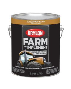 DUP1985 image(0) - Krylon Old Equipment Cat Yellow 128 oz. Gal