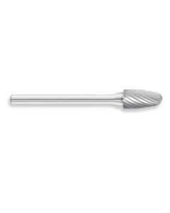 HTCSF-51 image(0) - HTC Tool SF-51 Solid Carbide Burr, Tree Shape Radius, Single Cut