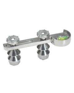 SRW14786 image(0) - Jackson Safety #20 Dual-Angle Flange Level - Nonmagnetic can be used on PVC Pipe