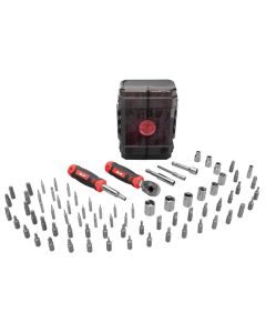 WLMW1745 image(0) - Wilmar Corp. / Performance Tool 78 pc. Ratcheting Driver Tool Set
