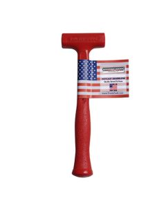 TRUS0 image(0) - Trusty Cook Inc. 8 oz Soft Face Slimline Dead Blow Hammer - Model S0 - Red