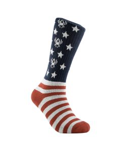 RDBBAMUSA image(0) - Redback Boots USA Everyday Bamboo Sock w/ Patriot USA Design (PR)