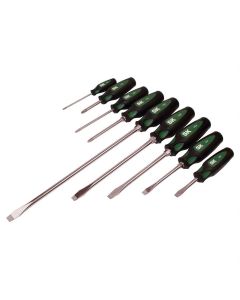 SKT86007 image(0) - S K Hand Tools 9 Pc. Screwdriver Set Combination Suregrip