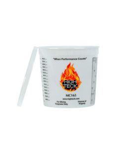 HITMC165L image(0) - High Teck Products MC165L Lid, Polypropylene, For 5 qt Mixing Cups