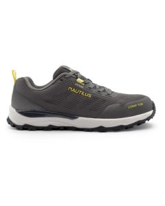 FSIN5300-8D image(0) - Nautilus Safety Footwear TRILLIUM - Men's Low Top Shoe - CT|EH|SF|SR - Grey - Size: 8 - D - (Regular)