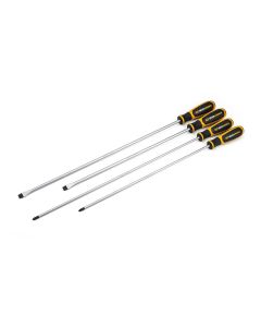 KDT80069H image(0) - GearWrench 4 Piece Phillips/Slotted Dual Material Screwdriver Set