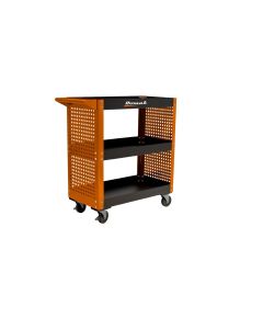 HOMOB06030032 image(0) - Homak Manufacturing 30 Inch 3 Tier Service Cart with Toolboard