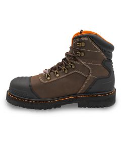 FSIA7380-7EE image(4) - Avenger Work Boots Hammer MAX Mid - Men's - CN|EH|PR|WP|HR|SR|B&W - Brown - Size: 7 - EE - (Extra Wide)