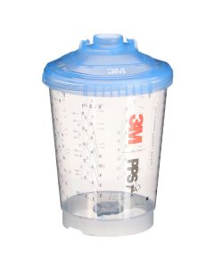 MMM26163 image(0) - 3M PPS Series 2.0 Vented Spray Cups Kit (23.7 fl oz, 700 ml) 125 Micron