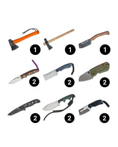 CRKISNWOODS25 image(0) - CRKT (Columbia River Knife) 2025 ISN Show Woodsman Pre-Pack