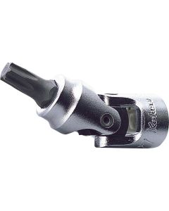 KKN2430T-T8 image(0) - Ko-ken USA 2430T-T8 1/4 Sq. Dr. Universal TORX T8 Bit Socket - Length 42mm