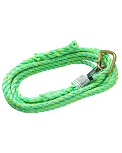 SRWV84013200 image(0) - PeakWorks Premium Vertical Lifeline - Carabiner & Back Splice - 200' (61 m)