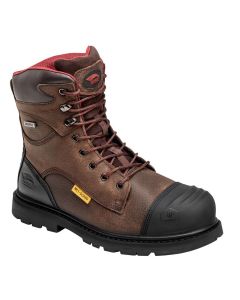 FSIA7556-15W image(0) - Avenger Hammer Series - Men's Met Guard 8" Work Boot - Carbon Toe - CN | EH | PR | SR - Brown - Size: 15W
