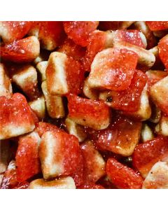 THS356989 image(0) - Tender Heifer Snack Co. Wet Chamoy Watermelon Rings Mexican Candy - 8 Ounce